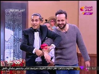 قهوة بلدي مع منصور الصناديلي| شو الخداع البصري وخفة اليد مع الساحر "إسلام الليثي" 8-12-2017