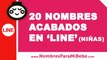 20 nombres para niñas terminados en LINE - los mejores nombres de bebé - www.nombresparamibebe.com