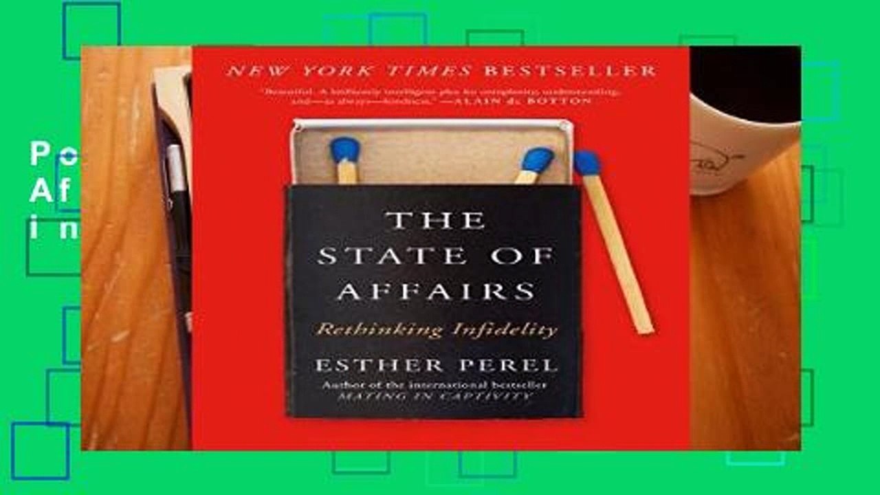 Popular The State of Affairs: Rethinking Infidelity