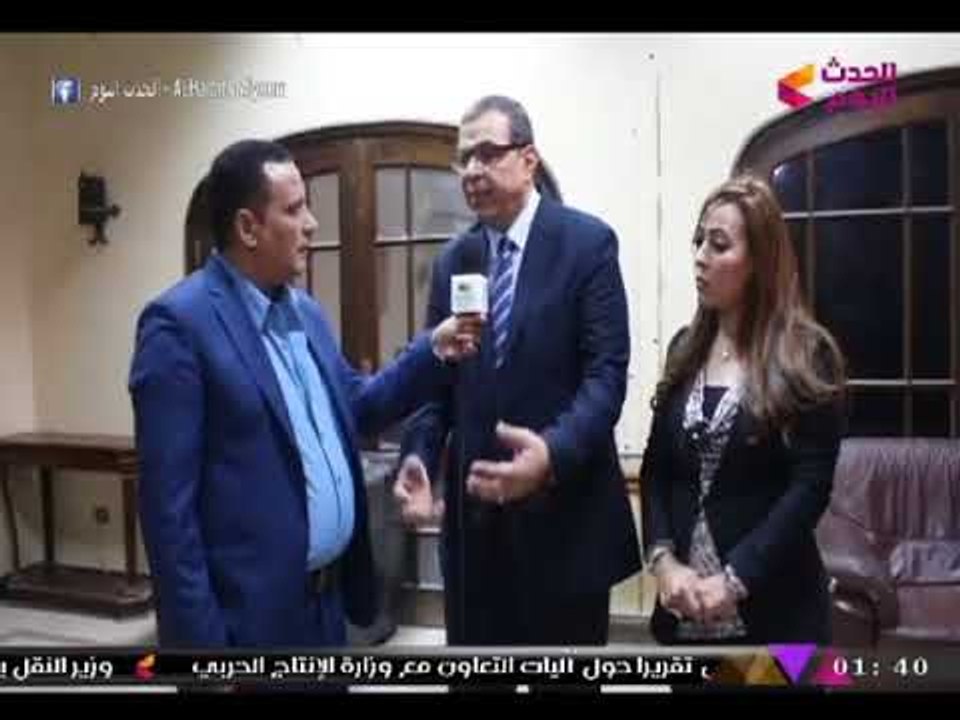 لقاء مع محمد سعفان وزير القوي العاملة حول ملف و...