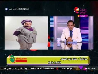 ناقدة فنية تدافع عن الفنانة شيرين رضا وتدعمها برأي للشيخ الشعراوي