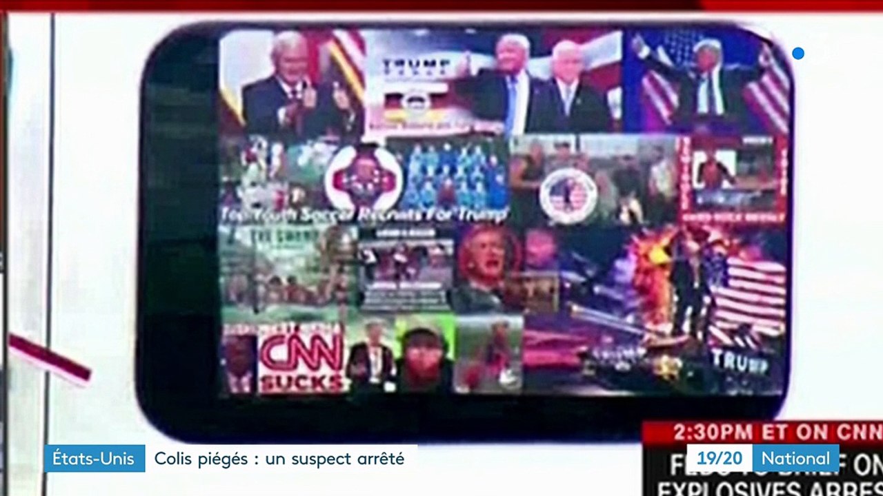 Colis piégés aux États-Unis : un suspect arrêté