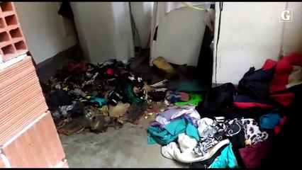 Homem incendeia casa na Serra