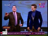 عبد الناصر زيدان يختتم حلقة برنامجه مع مُذيع الوسط الفني بالتقاط صورة سيلفي ورسالة مفاجئة للجمهور