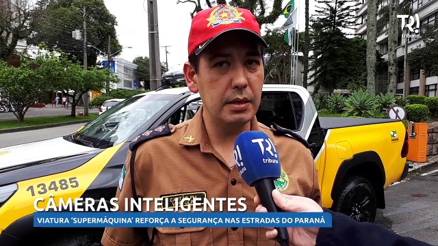 Viatura ‘supermáquina’ reforça a segurança nas estradas do Paraná