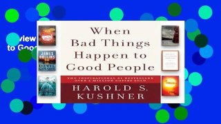 Review  When Bad Things Happen to Good People