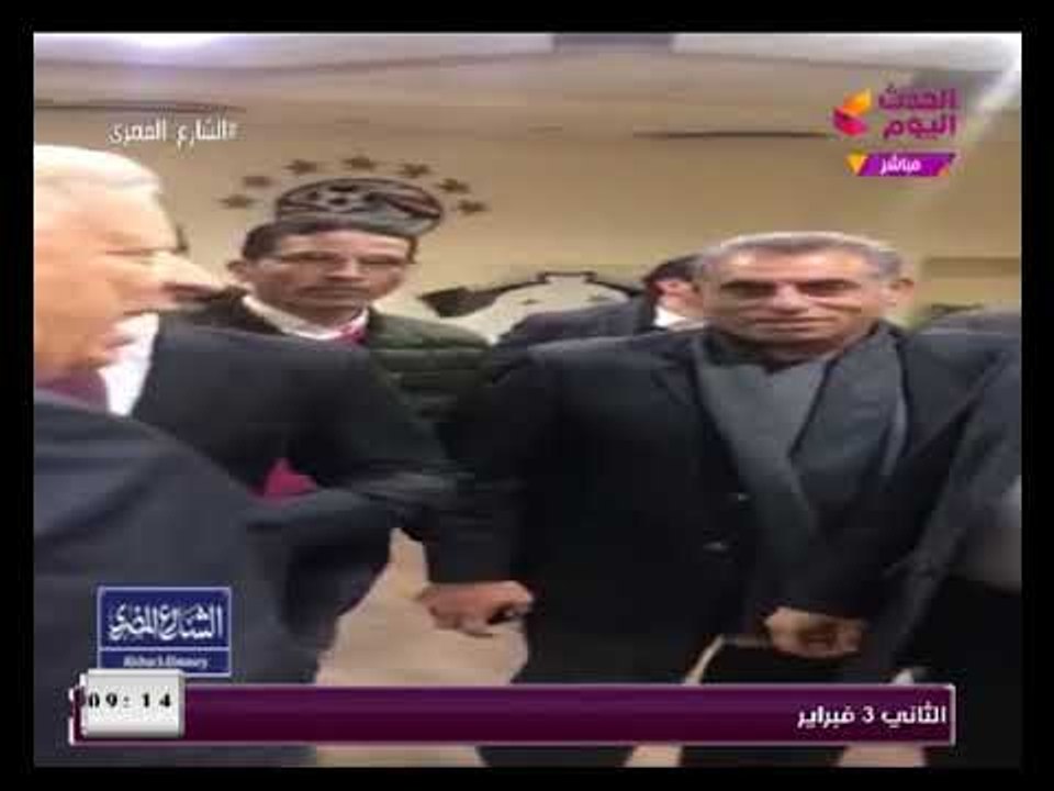 شاهد بالفيديو | خناقة مرتضى منصور وابو المعاطي زكي وألفاظ خارجه (+18) واشتباكات بالأيد