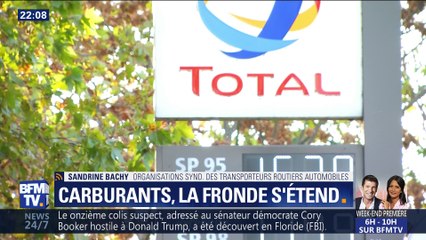 Carburants: La colère des routiers (1/3)