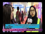شاهد الإعلامية منال أغا مع أطفال جمعية مصر الإرادة في جولة داخل معرض الكتاب