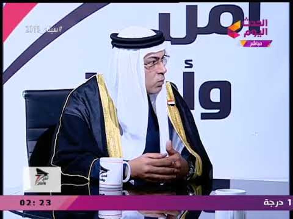 أمن وأمان مع زين العابدين خليفة| لقاء مع شيخ قبيلة العمارين ورئيس مؤسسة الحرفيين المصريين 15-2-2018
