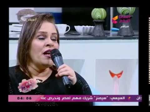 الفنانة نادية العراقية تبدع فى غناء مخاصمني بقالو مدة للفنانة الراحلة شادية