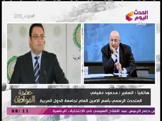 متحدث أمين الجامعة العربية يكشف التحركات الرسمية لتعطيل حصول إسرائيل على عضوية مجلس الأمن