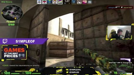 s1mple & swag new stream highlights