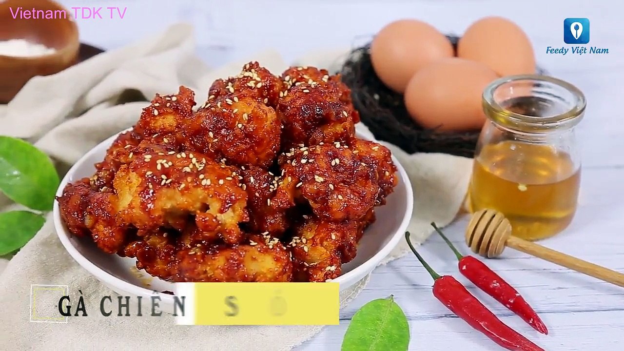 Hướng dẫn cách làm món GÀ CHIÊN SỐT PHÔ MAI CAY | Vietnam TDK TV