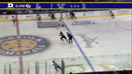 ECHL South Carolina Stingrays 5 at Norfolk Admirals 2