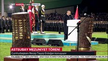 Cumhurbaşkanı  Erdoğan Jandarma ve Sahil Güvenlik Akademisi Astsubay Mezuniyet Töreninde Konuşuyor.     26.10.2018