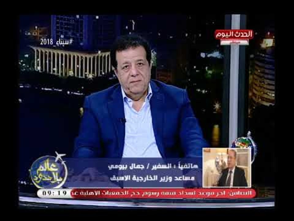 السفير جمال بيومي بيان مصر بشان ضرب سوريا أنعكس...