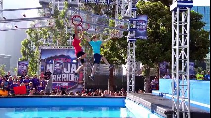 LEAKED RUN: Brett Zimmerman VS Daniel Martin | American Ninja Warrior Junior | Universal Kids