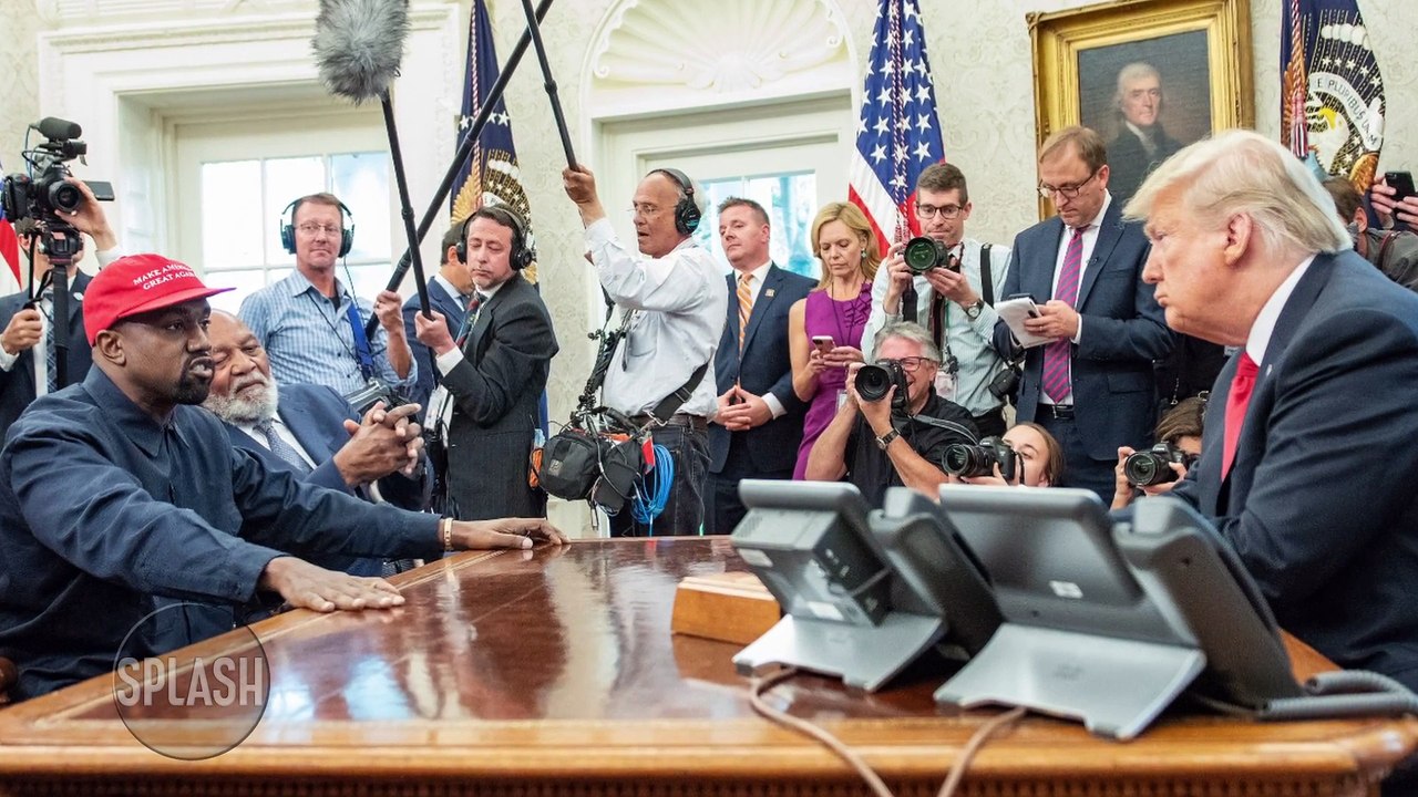 Kanye West’s White House meeting with President Donald Trump - Daily Celebrity News - Splash TV