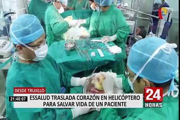 Trasplantan corazón a hombre en hospital Rebagliati