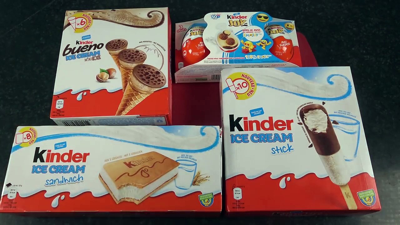 [NOUVEAU] GLACES KINDER et KINDER JOY EMOJI - Studio Bubble Tea Food
