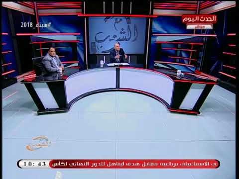 شاهد|المدعي انه المهدي المنتظر ينفعل على مذيع الحدث ويركله بالكرسي والاخير يطرده من الاستوديو