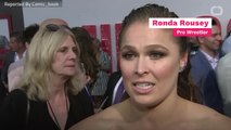 Ronda Rousey Supports Crown Jewels