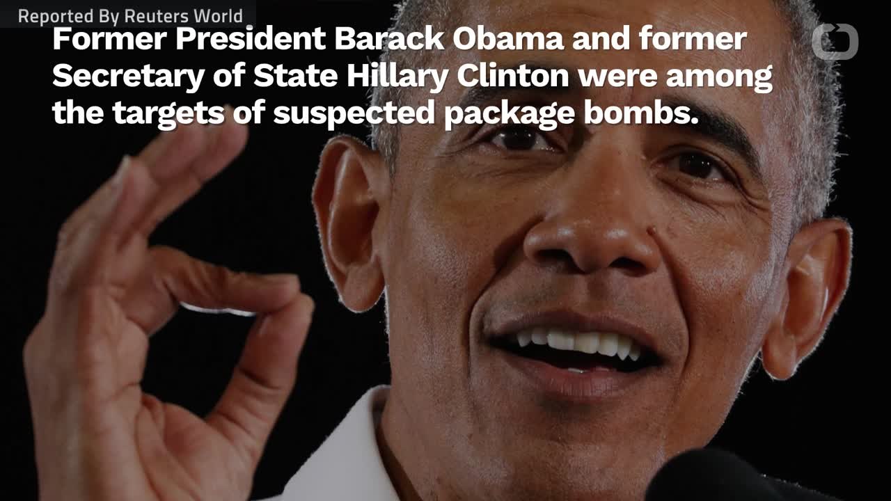 Obama, Clinton Among Targets Of Suspected Bombs Ahead Of U.S. Election