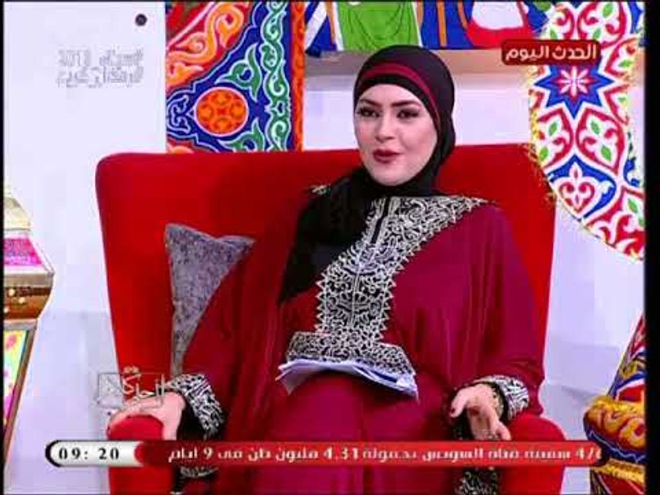 منشد ديني يحرج مذيعة الحدث والأخيرة ترد عليه بلباقة