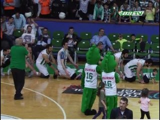 TBL Play Off Yarı Finali 1.Maç: Bursaspor Durmazlar 76-71 Bahçeşehir Koleji