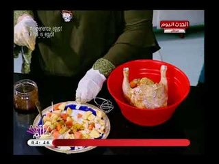 كلام هوانم مع عبير الشيخ| الشيف زينب وعمل فرخة محشية بالخضار وأرز ملون وسلطة تفاح 23-6-2018