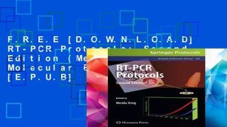 F.R.E.E [D.O.W.N.L.O.A.D] RT-PCR Protocols: Second Edition (Methods in Molecular Biology) [E.P.U.B]