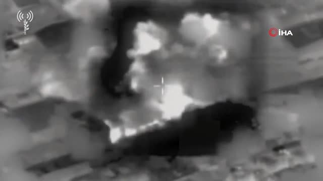 İsrail Gazze'de 4 Katlı Bir Binayı Vurdu