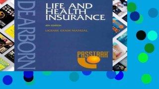 Popular Life and Health Insurance: License Exam Manual