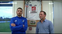 Interview de Laurent Lesca, Président du FC Tartas Saint Yaguen et de Landry Bordagaray, entraîneur de l'équipe première