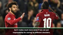 Klopp wants Liverpool to share scoring responsibility