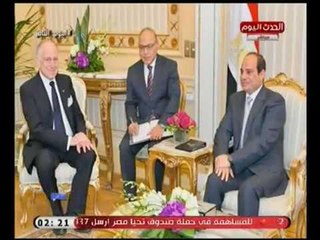 شاهد : سر لقاء الرئيس السيسي برئيس الكونجرس اليهودي وحضور رئيس المخابرات المصريه