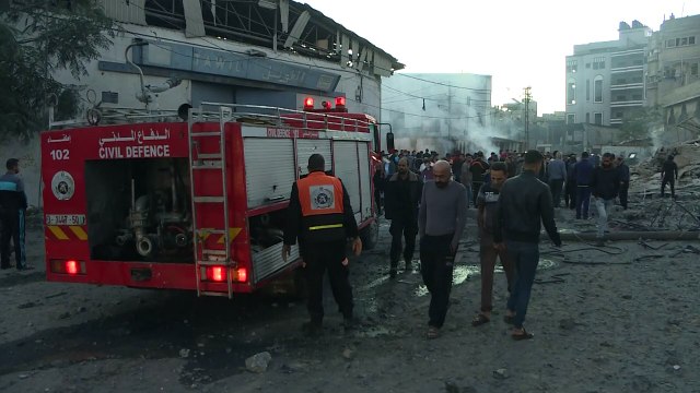 غارات إٍسرائيلية على قطاع غزة رداً على إطلاق صواريخ على اسرائيل