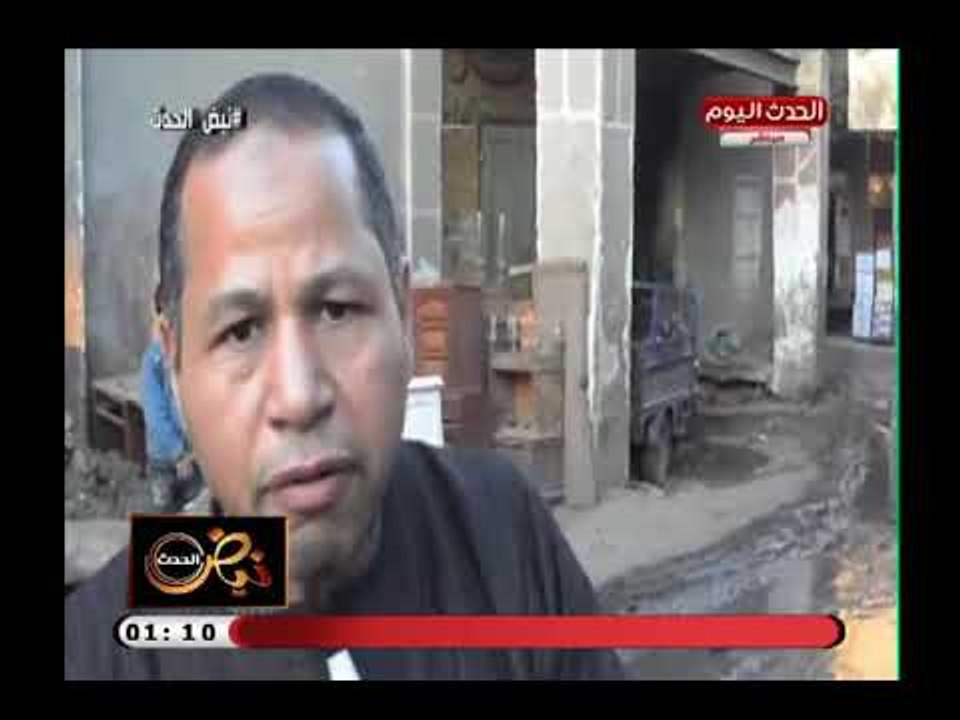كاميرا نبض الحدث| ترصد أزمة الصرف الصحي بقرية س...