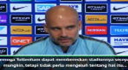 "Kami Akan Mencoba Beradaptasi Cepat" - Guardiola Tentang Lapangan Wembley