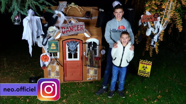 EFFRAYANTS DÉGUISEMENTS D'HALLOWEEN & CABANE HANTÉE #2