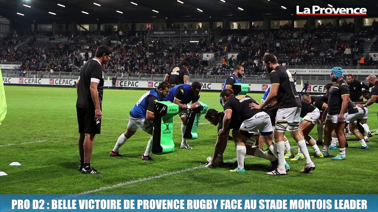 Pro D2 : belle victoire de Provence Rugby face au Stade Montois leader