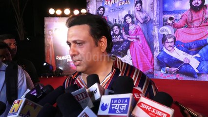 Govinda Talks About Message of his Upcoming Movie Rangeela Raja