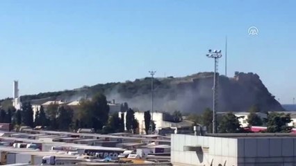 İstanbul Tersane Komutanlığı'nda Yangın