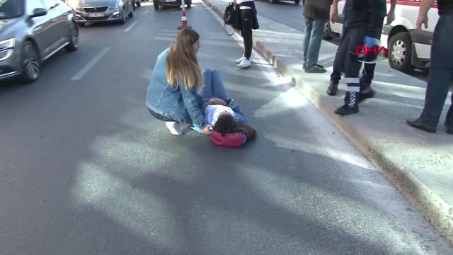 İstanbul Sürücü Kaçtı, Çevredekiler Yardıma Koştu