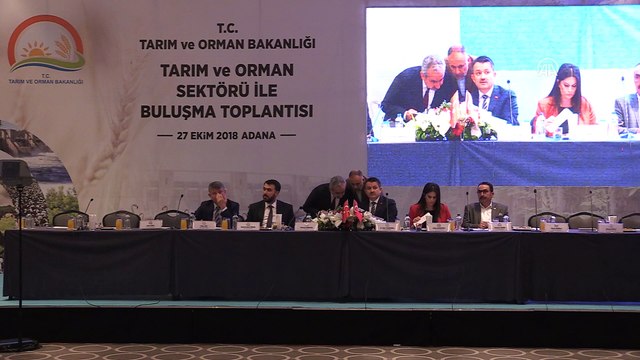 Tarım ve Orman sektörü ile buluşması toplantısı - Detaylar - ADANA