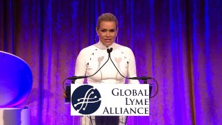 Yolanda Hadid's speech at the 2018 Global Lyme Alliance New York, October 11, 2018