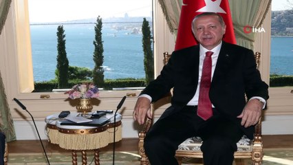 Cumhurbaşkanı Erdoğan, Vladimir Putin ile birlikte Boğazı seyretti