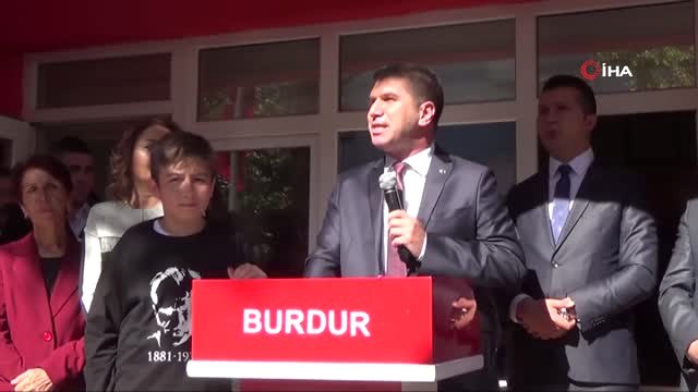Burdur Belediye Başkanı Ali Orkun Ercengiz Aday Adaylığını Açıkladı