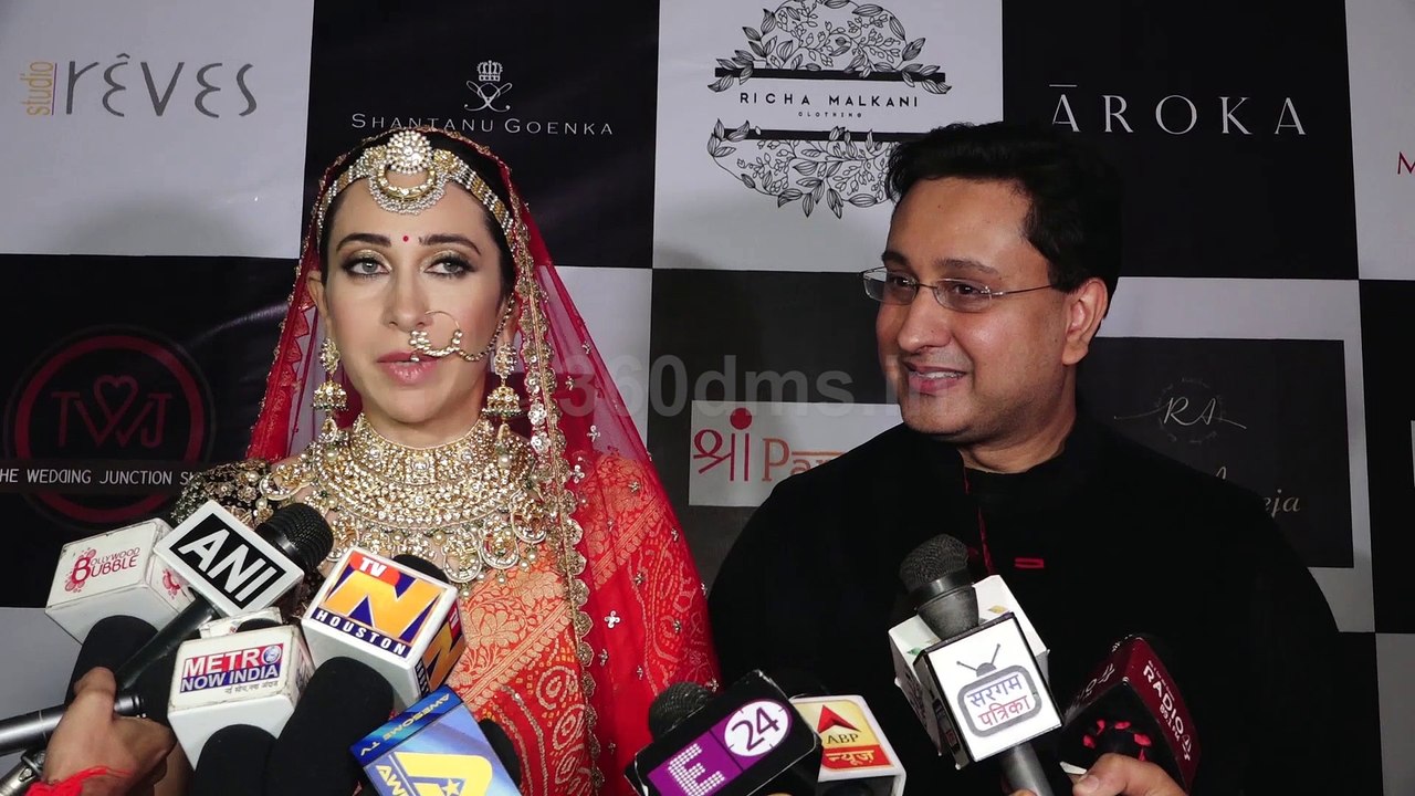 Karishma Kapoor Talks About Her Nervousness To Walk On Ramp As A Showstopper